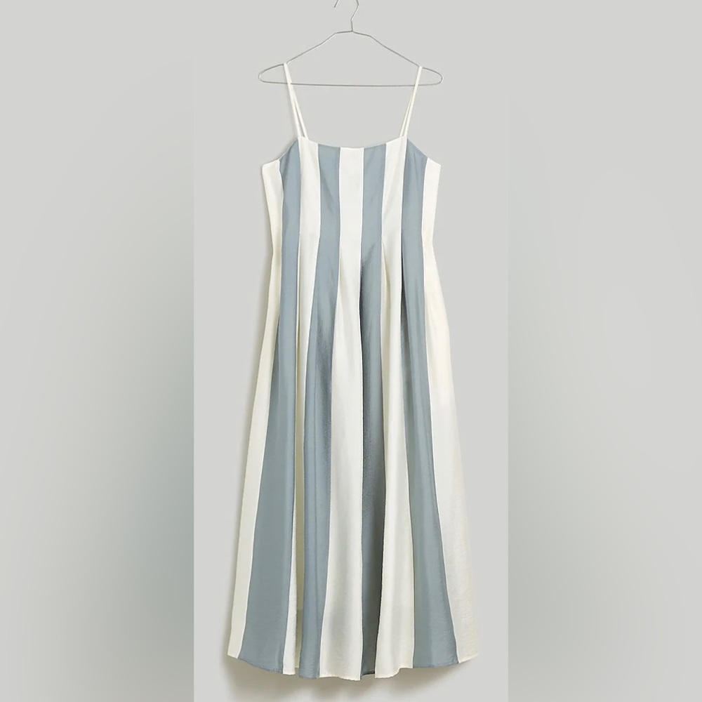 Madewell Pleated Midi Dress Size 0